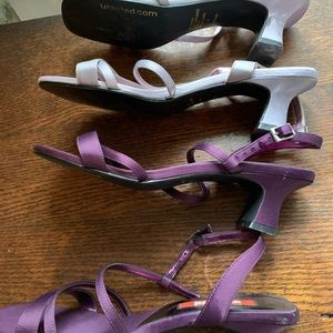 Bundle Formal prom satin heels